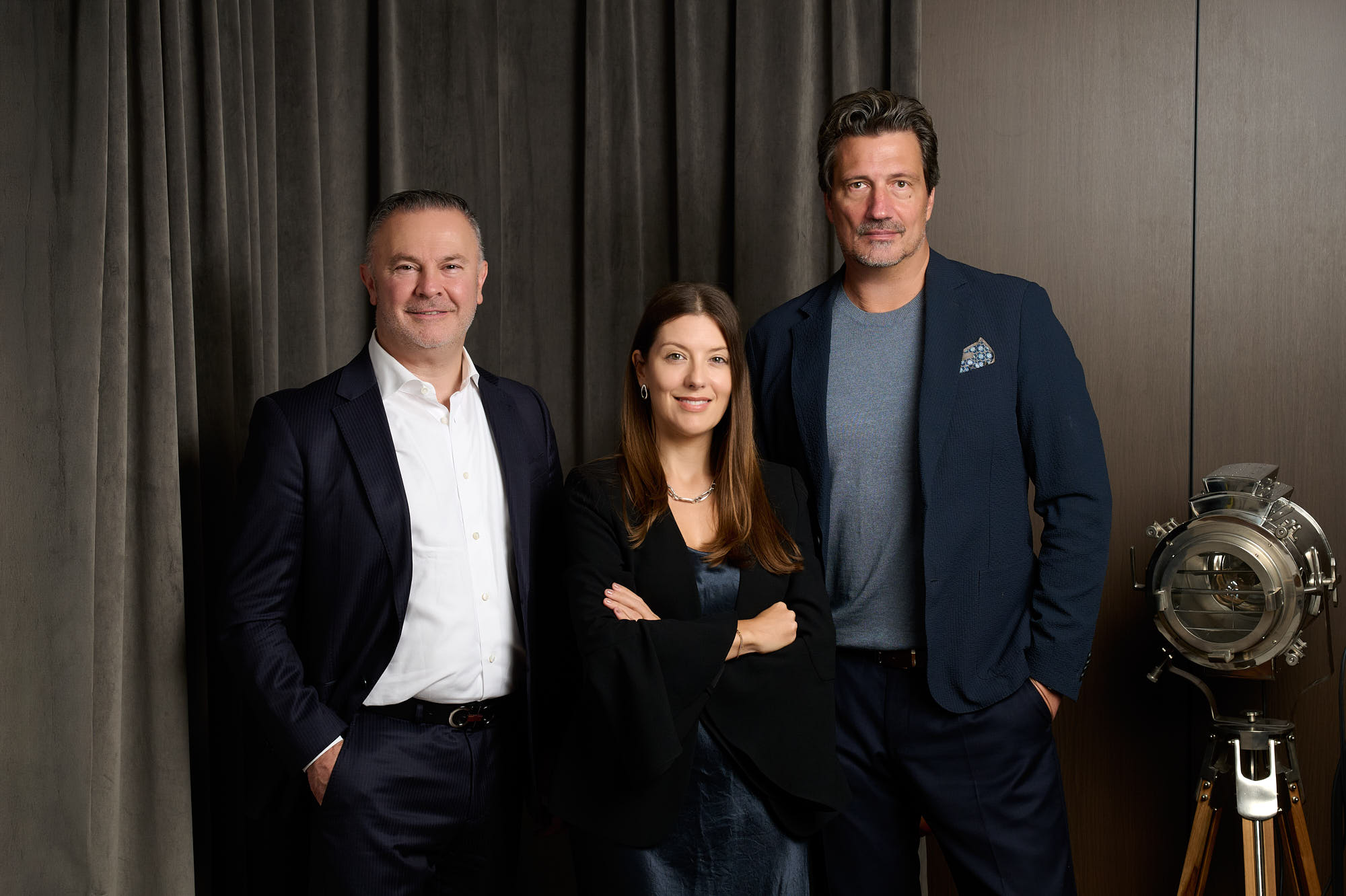 ManaraMED leadership team: Edgar G. Chedrawy, Diana Andrade and Marc J. Flohr